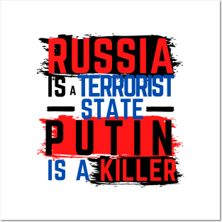 russia terrorist Posters and Art